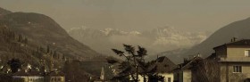Mist over the Dolomites